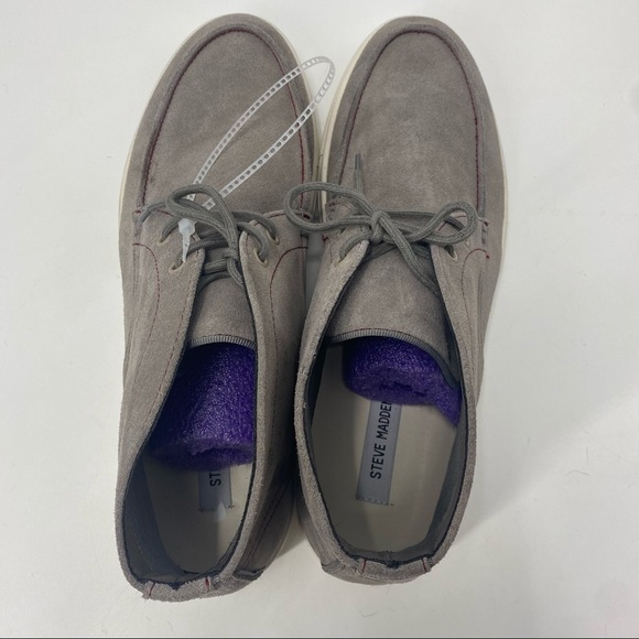 Steve Madden Fultown gray suede men’s chukka boot 13 nwot! main image 6